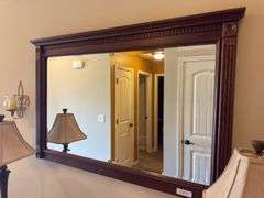 Wall mirror 46” wide by 31” tall