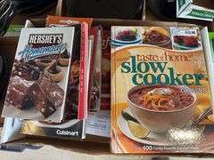 Large lot of cookbooks