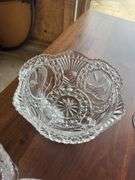 Lot of Hofbauer byrdes lead crystal items as shown.