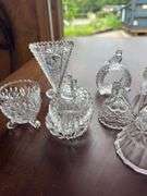 Lot of Hofbauer byrdes lead crystal items as shown.