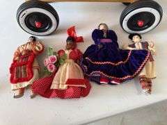 Navajo doll and other collectibles