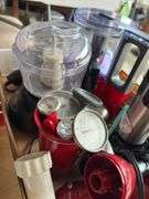 Box of kitchen supplies