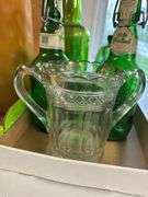 2 flats of miscellaneous and glassware