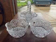 Lot of Hofbauer byrdes lead crystal items as shown.