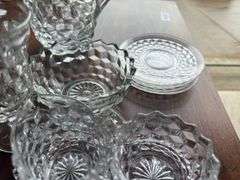 Lot of Fostoria American items as shown