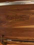 Nice Lane cedar chest