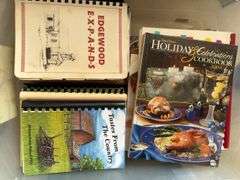 Large lot of cookbooks