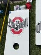 Ohio state cornhole set