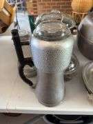 Aluminum serving pieces, most “Guardian Services”