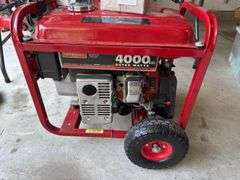 Generac 4000EXL generator with electric start