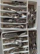 Large lot of flatware