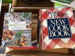 Large lot of cookbooks