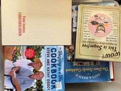 Large lot of cookbooks
