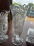 Lot of Hofbauer byrdes lead crystal items as shown.