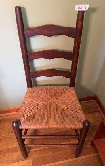Antique ladder back chair