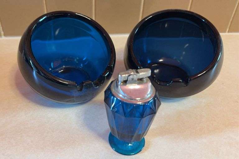 Viking glass orbs and lighter