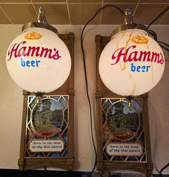 Hamm's beer signs