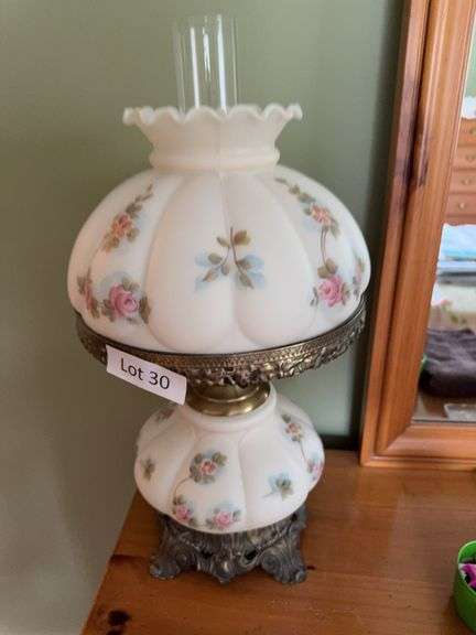 Vintage lamp as shown