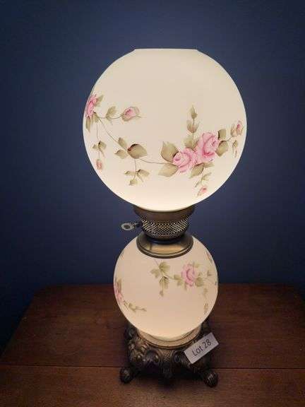 Vintage lamp as shown