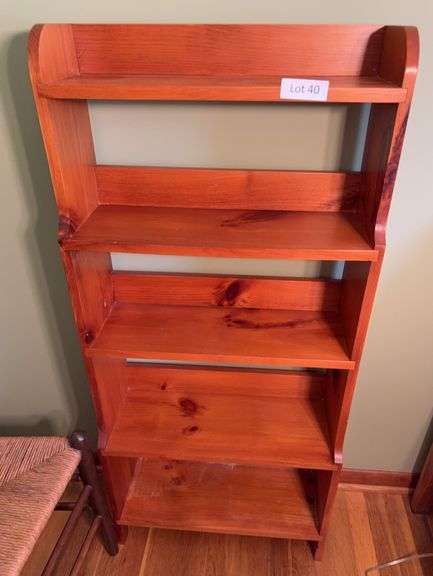 Pine book shelf