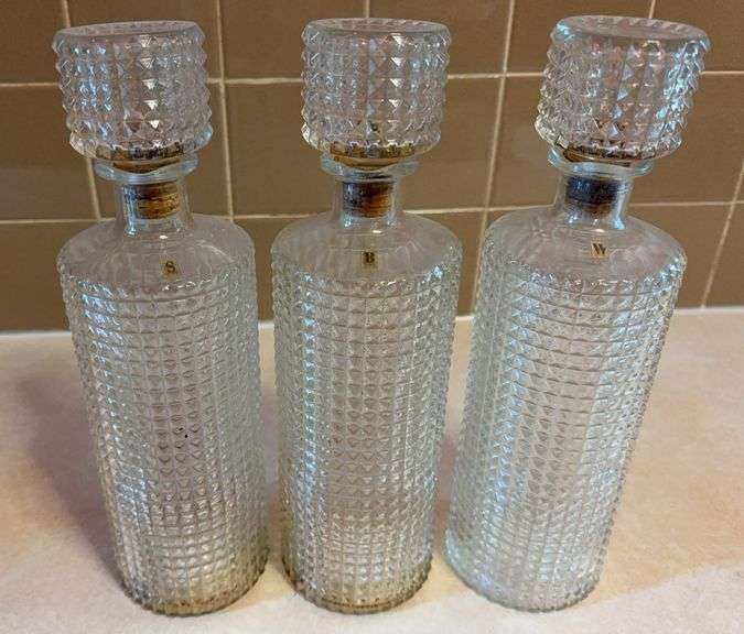MCM decanter bottles