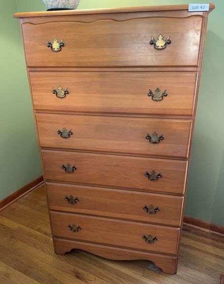 6 drawer pine dresser