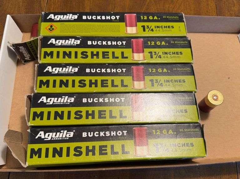Aguila 12 gauge 1 3/4” shotgun shells