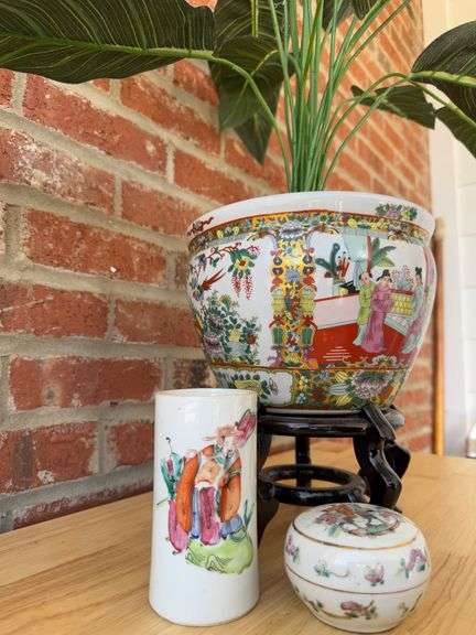 Colorful Asian Porcelain