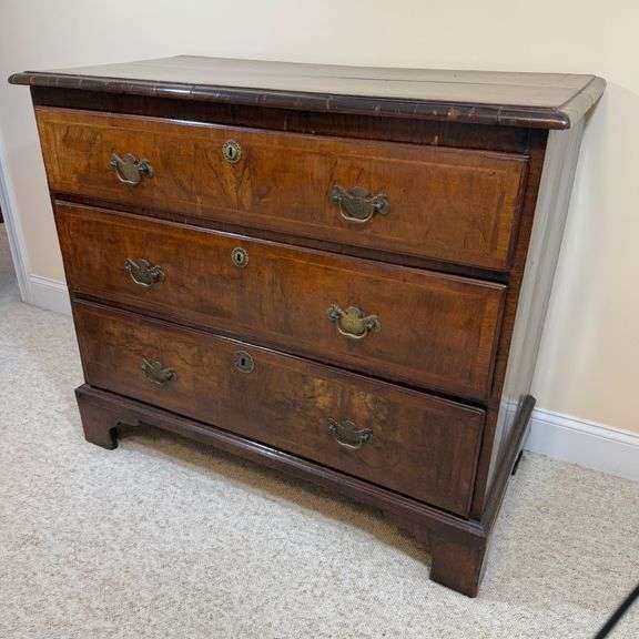 Antique Burled Chest
