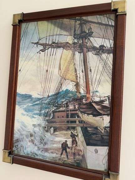 The Rising Wind (Montague Dawson)