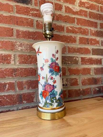 Lenox Saxony Vase Lamp