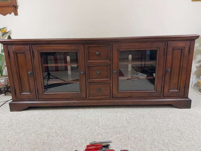 76” Solid Wood Console