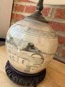 Asian Ginger Jar Lamp Duo