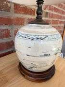 Asian Ginger Jar Lamp Duo