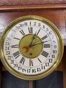 Antique Sessions Regulator Wall Clock