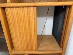 Solid Oak Entertainment Center