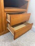 Solid Oak Entertainment Center