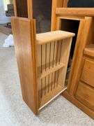 Solid Oak Entertainment Center