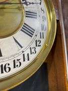 Antique Sessions Regulator Wall Clock