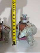 Vintage Mottahedeh Ceramic Candleholder Elephant Pair