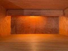 Solid Oak Entertainment Center