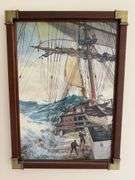 The Rising Wind (Montague Dawson)