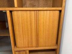 Solid Oak Entertainment Center