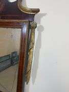 Antique Chippendale Style Mahogany Wall Mirror