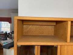 Solid Oak Entertainment Center