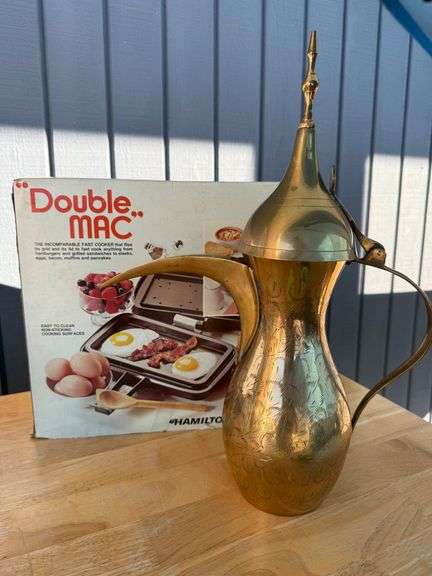 Hamilton Beach Double Mac & Brass Coffee Pot Duo: A Cook's and Caffeine Lover's Dream! image