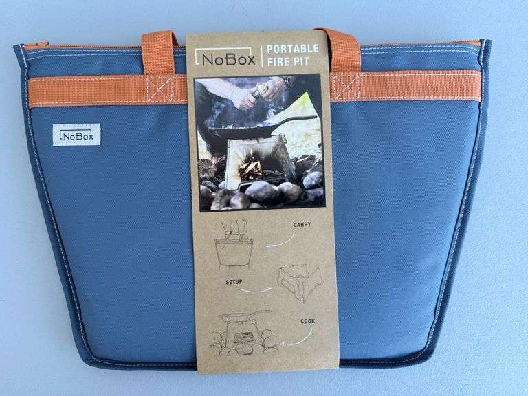 NoBox Portable Fire Pit - Your Pocket-Sized Bonfire Awaits!