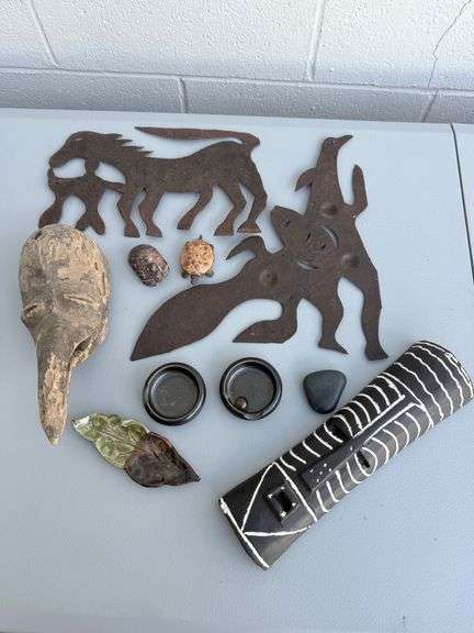 Eclectic Collection of Sculptural Decor image