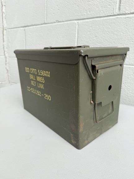 Military M2A1 Ammo Can - 5.56mm Ball M855 image