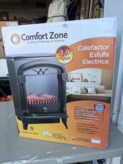 Comfort Zone Electric Stove Heater - Cozy Up with Style!